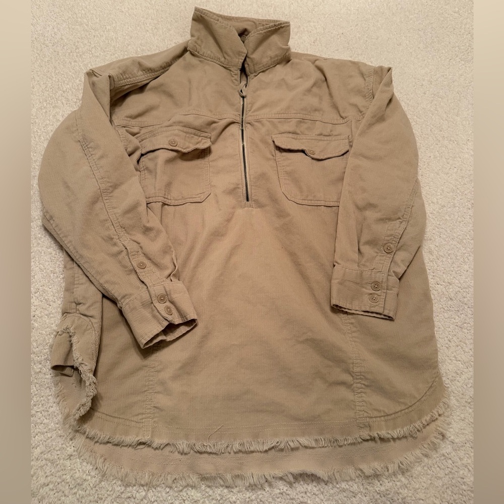 Offline by Aerie Corduroy Quarter Zip